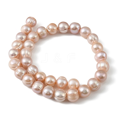 Natural Cultured Freshwater Pearl Beads Strands PEAR-L034-18B-1