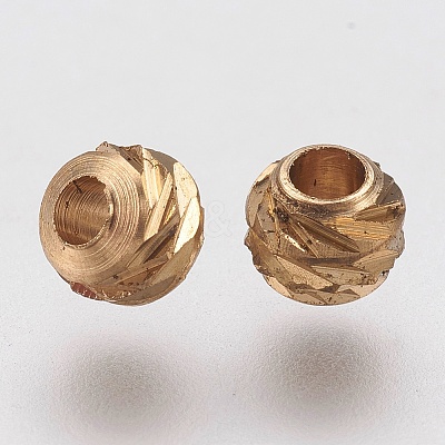 Brass Beads KK-F736-06C-1
