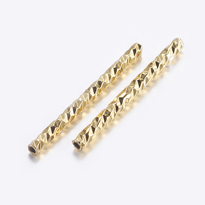 Brass Tube Beads X-KK-K197-B-35G-1