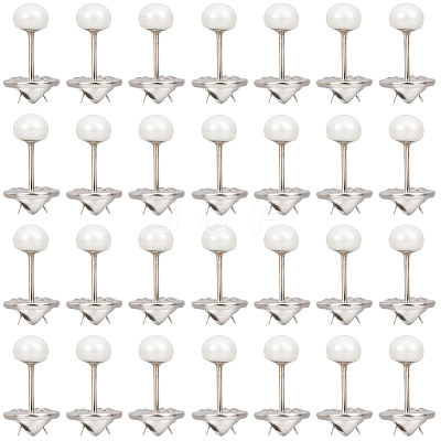 100Pcs Iron Curtain Tie Buckle AJEW-CY0002-48A-1