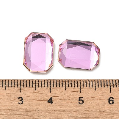 Glass Rhinestone Cabochons RGLA-P037-14A-D223-1