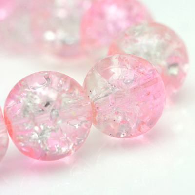 Baking Paint Crackle Glass Beads Strands X-CCG-S001-6mm-02-1