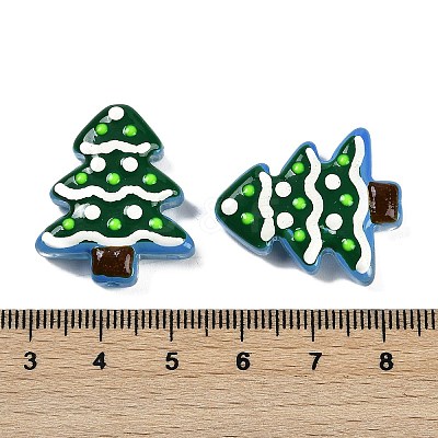 Christmas Theme Handmade Lampwork Beads LAMP-I027-07N-1
