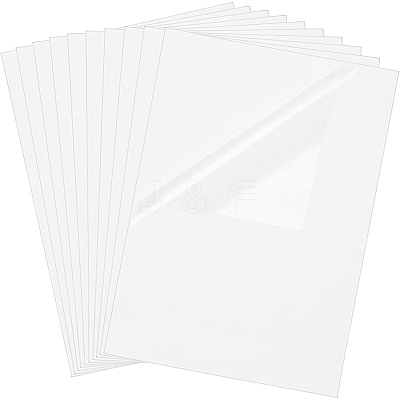 Plastic Copier Transparency Film DIY-WH0325-20-1