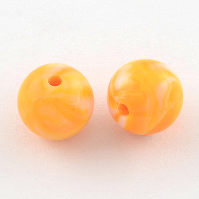 Opaque Acrylic Beads SACR-R853-8mm-203-1