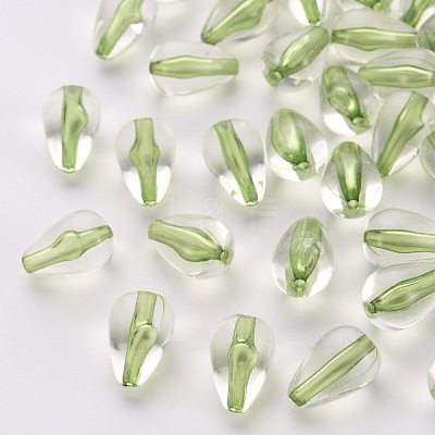 Transparent Acrylic Beads TACR-S154-26A-83-1