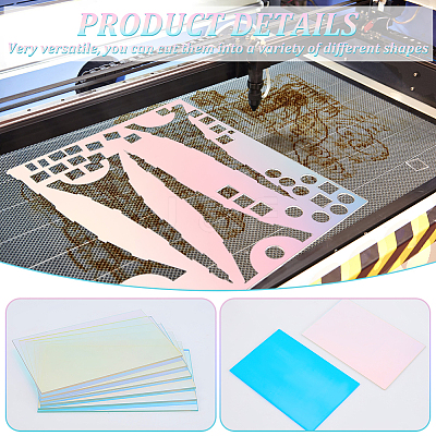Transparent Acrylic Sheets TACR-WH0023-01-1