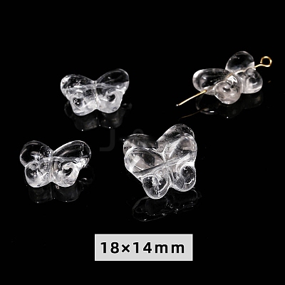 Natural Quartz Crystal Carved Beads PW-WG47223-10-1