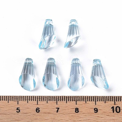 Transparent Acrylic Pendants MACR-S373-111-B-1