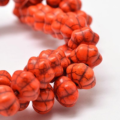 Dyed Synthetic Turquoise Bead Strands G-M148-02-C-1