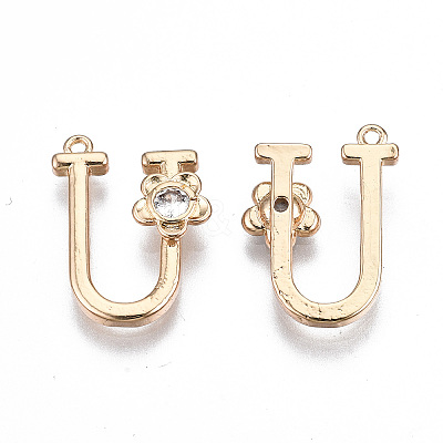 Brass Pendants KK-Q768-001G-U-1