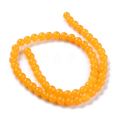 Natural White Jade Beads G-G766-C-12-1