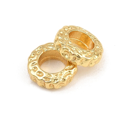 Brass European Beads KK-CBA78C7-36D-G-1