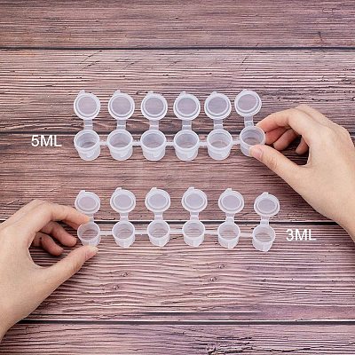 3ml 6 box Plastic Empty Paint Palette TOOL-PH0016-56-B-1