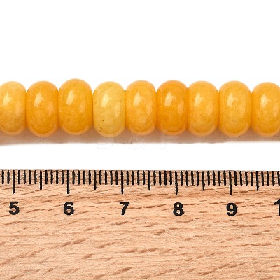 Dyed Natural White Jade Beads Strands G-G107-A23-01-1
