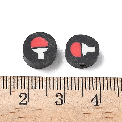 Handmade Polymer Clay Beads CLAY-P005-12-1