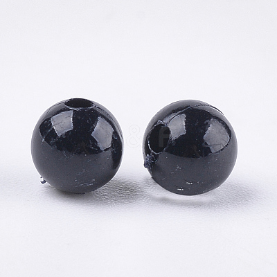 Opaque Plastic Beads KY-T005-6mm-616-1