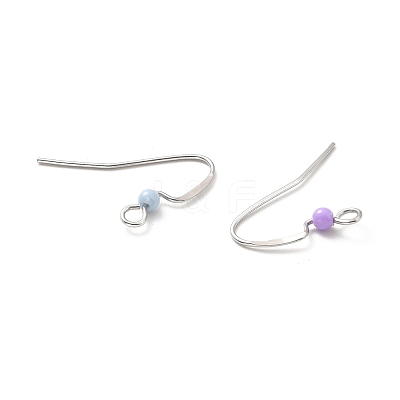 Tarnish Resistant 316 Surgical Stainless Steel Earring Hooks STAS-E044-02P-1