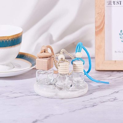 Glass Pendant Decorations HJEW-PH0001-05-1