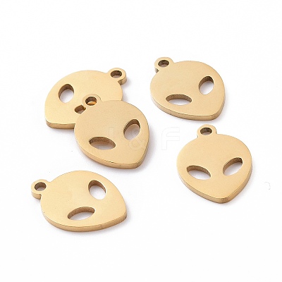 201 Stainless Steel Laser Cut Pendants STAS-S105-T903-2-1