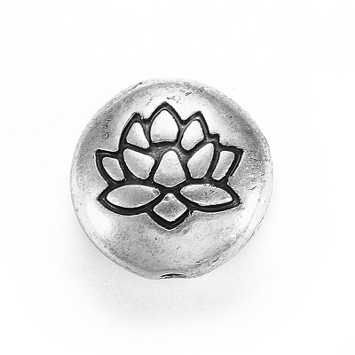 Tibetan Style Alloy Beads TIBEB-Q067-08TAS-NR-1