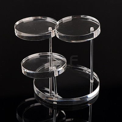 Organic Glass Jewelry Displays ODIS-N003-04-1