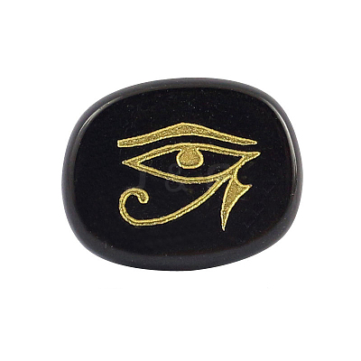 Natural Black Onyx Cabochons RELI-PW0001-069F-1