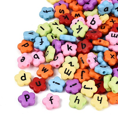 Opaque Acrylic Beads SACR-Q001-17A-1