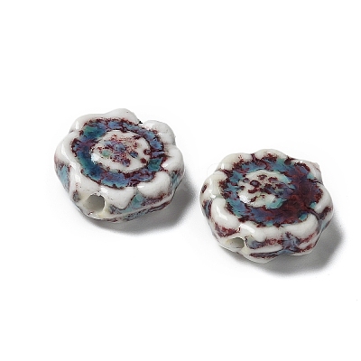 Handmade Porcelain Beads PORC-L080-G04-1