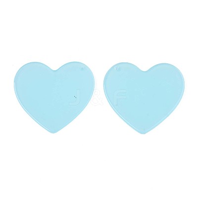 Translucent Cellulose Acetate(Resin) Pendants KY-T040-31A-1