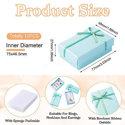 Cardboard Jewelry Set Packaging Boxes CON-TAC0008-03A-1