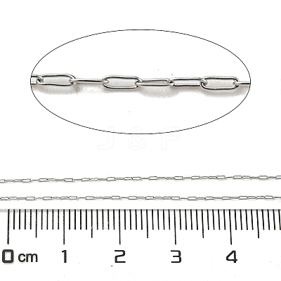 Tarnish Resistant 304 Stainless Steel Chains CHS-E031-01A-P-1
