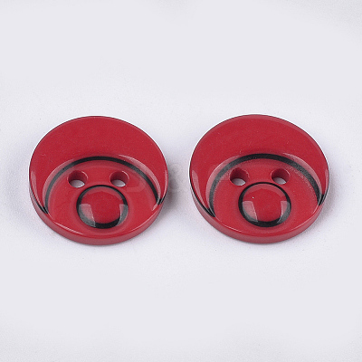 Resin Buttons BUTT-Q041-06A-07-1