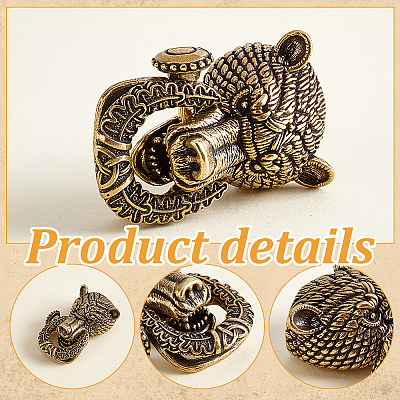 1Pc Brass EDC Beads FIND-NB0006-47-1
