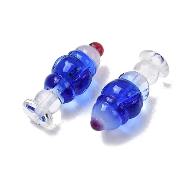 Handmade Lampwork Beads LAMP-K043-03B-1