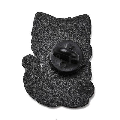 Cat Drinking Bubble Tea Enamel Pins JEWB-I055-05EB-05-1