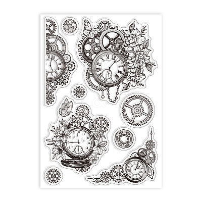 PVC Plastic Clear Stamps DIY-WH0448-0506-1