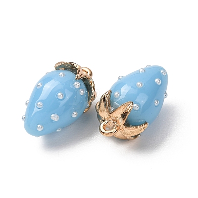Resin Pendants FIND-C096-01G-02-1
