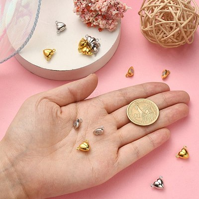 20 Sets 2 Colors Alloy Magnetic Clasps PALLOY-CJ0002-34-1