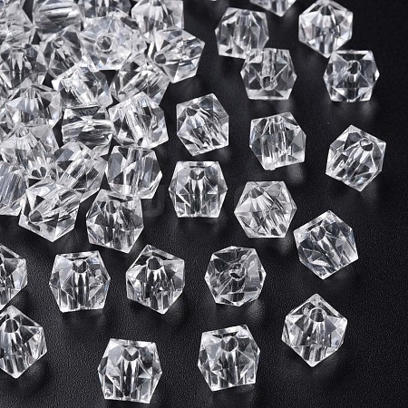 Transparent Acrylic Beads MACR-S373-51B-B12-1