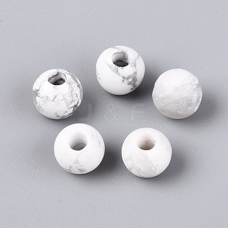 Natural Howlite Beads G-Q602-08A-07-1