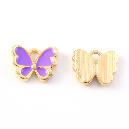 Alloy Enamel Charms ENAM-S121-070E-1