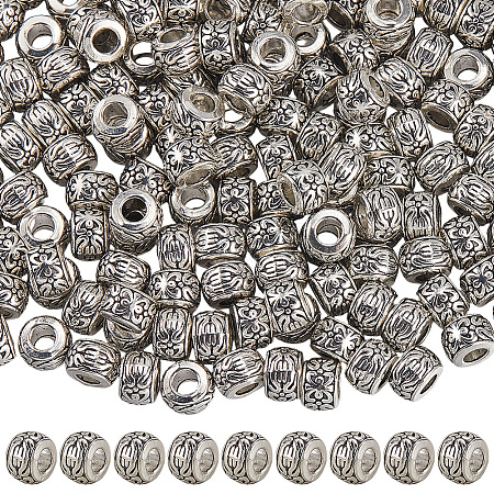 200Pcs Tibetan Style Alloy Spacer Beads TIBE-PA0001-02-1