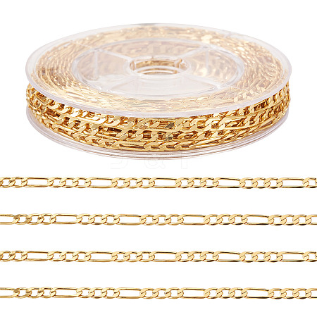Brass Figaro Chains CHC-TAC0009-08G-1
