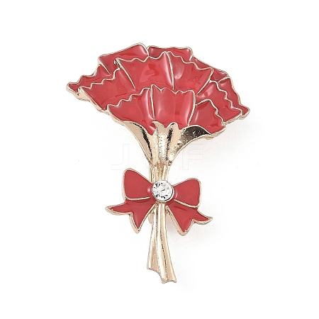 Flower Enamel Pins JEWB-C042-01F-G-1
