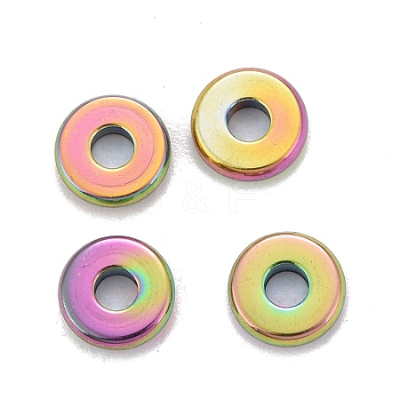 Ion Plating(IP)  Rainbow Color304 Stainless Steel Spacer Beads STAS-F136-02M-1