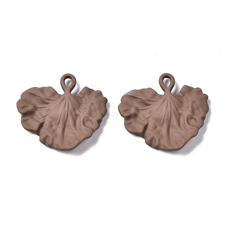 Spray Painted Alloy Pendants LS-PALLOY-T077-118C-RS-1