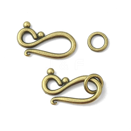 Tibetan Style Toggle Clasp MLF1277Y-NF-1