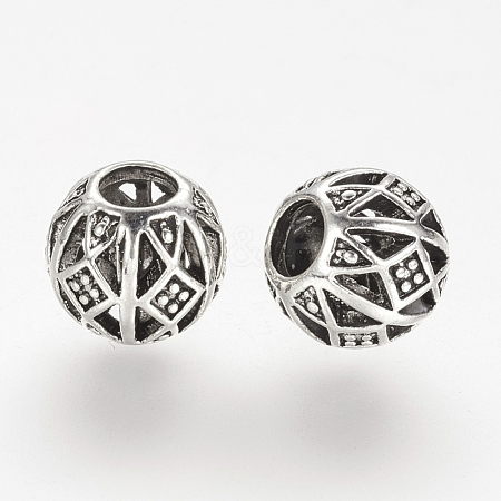 Alloy European Beads PALLOY-G181-05AS-1