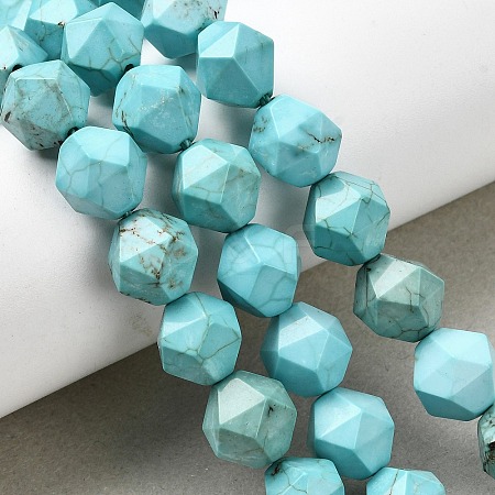 Natural Magnesite Beads Strands G-P598-B01-03-1